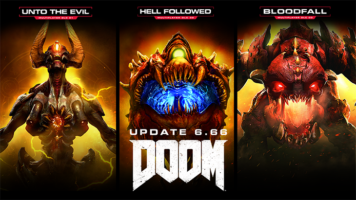 Un DOOM «insuperable» – Actualización 6.66, todo el contenido descargable desbloqueado, fines de semana gratuitos y precio especial compra digital