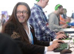John Romero receives an Honorary Award at the 7th Edition of the Fun & Serious Game Festival