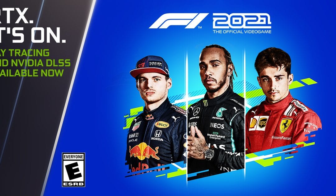 F1 2021 se lanza hoy con Ray Tracing y NVIDIA DLSS mejorando su rendimiento un 65% en 4K