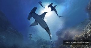 Alerta en NVIDIA Omniverse por la presencia de grandes tiburones