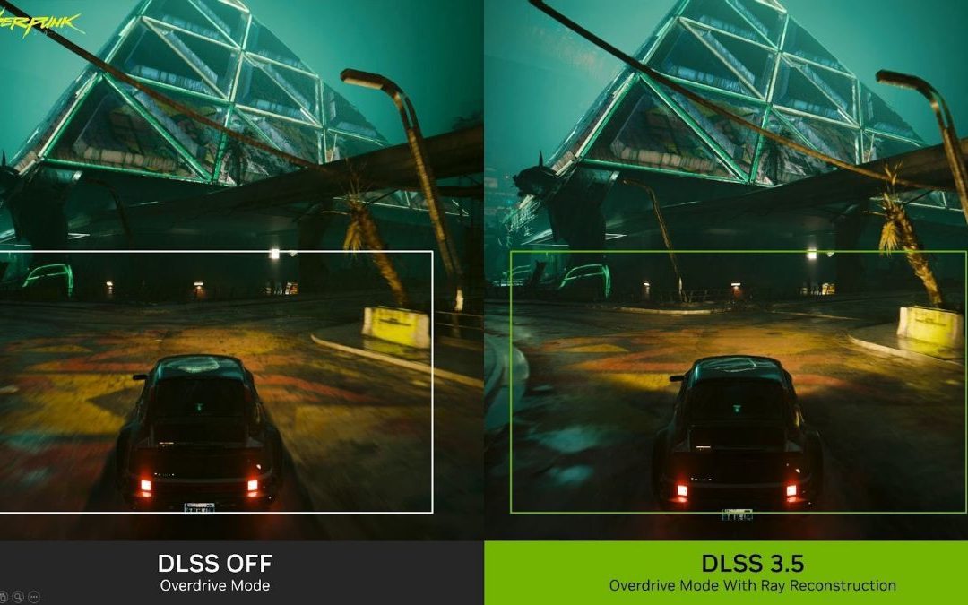 NVIDIA DLSS 3.5 llega a Cyberpunk 2077 en todas las GeForce RTX