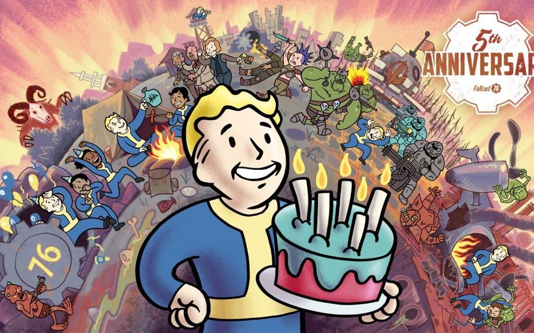 Fallout 76 celebra su 5.º aniversario con eventos y recompensas especiales para la ocasión