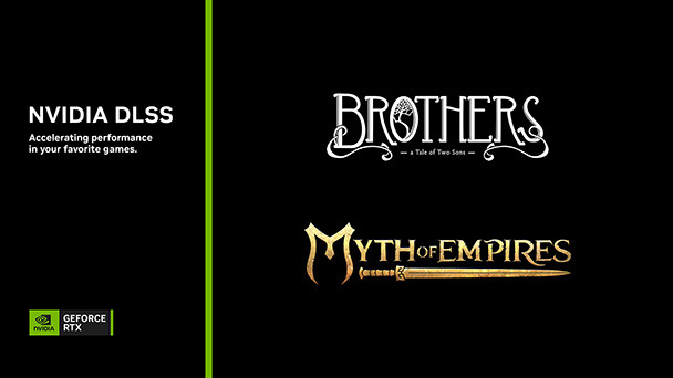 Asunto: 'Brothers: A Tale of Two Sons Remake' y 'Myth of Empires' se actualizan con DLSS; 'Escape From Tarkov: Arena' recibe una actualización con NVIDIA Reflex