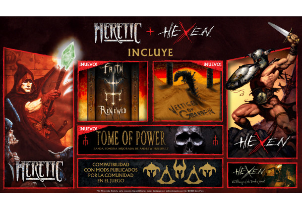 id Software anuncia el lanzamiento de Heretic + Hexen, DOOM: The Dark Ages recibe una gran actualización y más anuncios en la QuakeCon 2025