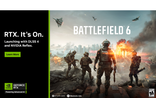 Battlefield 6 se lanzará con NVIDIA DLSS 4