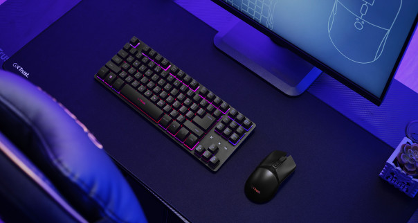 GXTrust presenta su nuevo pack de teclado y ratón gaming de baja latencia