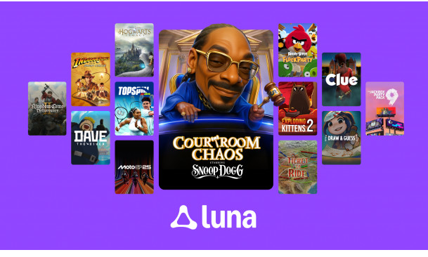 El rediseñado Amazon Luna incluye GameNight y más de 50 juegos disponibles con Prime.