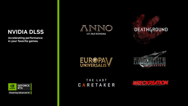 DLSS 4 llega a FINAL FANTASY VII REBIRTH