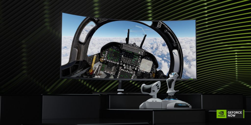 GeForce NOW ya es compatible con los flight sticks para simuladores de vuelo