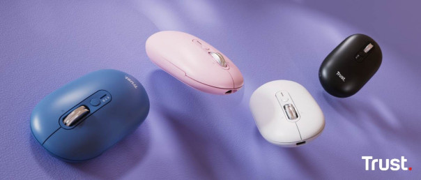 Nuevo ratón fino Seron, con conectividad inalámbrica múltiple y rueda hyperscroll: para trabajar de forma más inteligente y desplazarse más rápidamente por el contenido