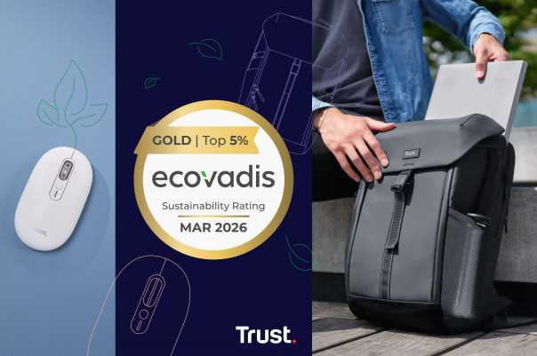 Trust mantiene su liderazgo en sostenibilidad al ser premiada con la medalla de oro EcoVadis por cuarto año consecutivo