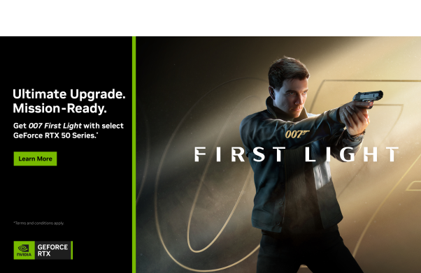NVIDIA anuncia un bundle con 007 First Light y nuevos juegos con tecnologías RTX