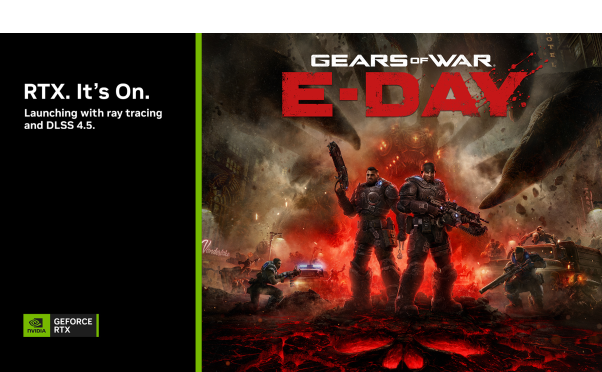 Gears of War: E-Day llegará el 6 de octubre con DLSS 4.5 y trazado de rayos