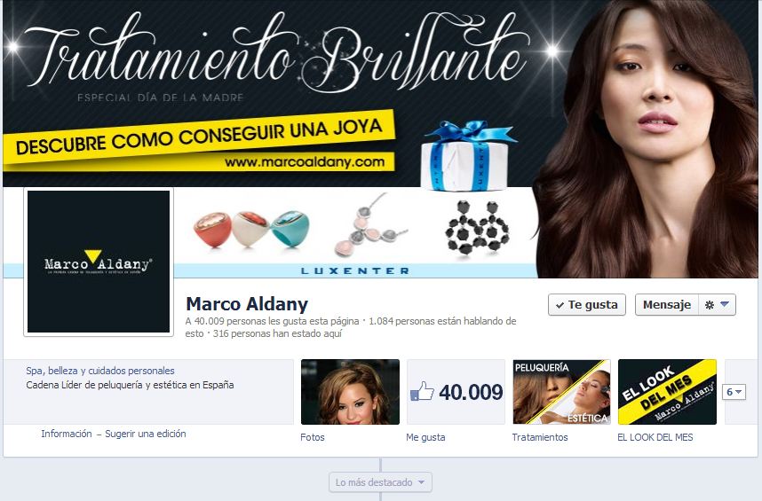 40.000 Likes en la fan page de Marco Aldany